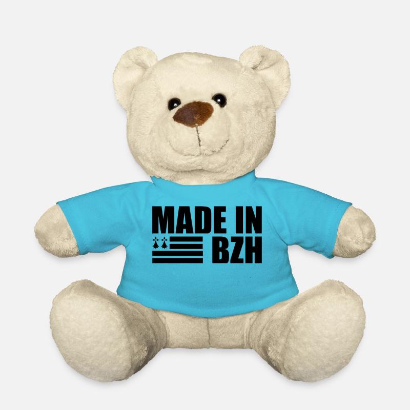 MADE IN BZH drapeau - Nounours - bleu outremer