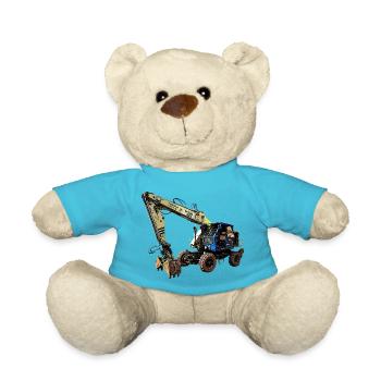 T174 Bagger DDR - Teddy - Atollblau - Vorne