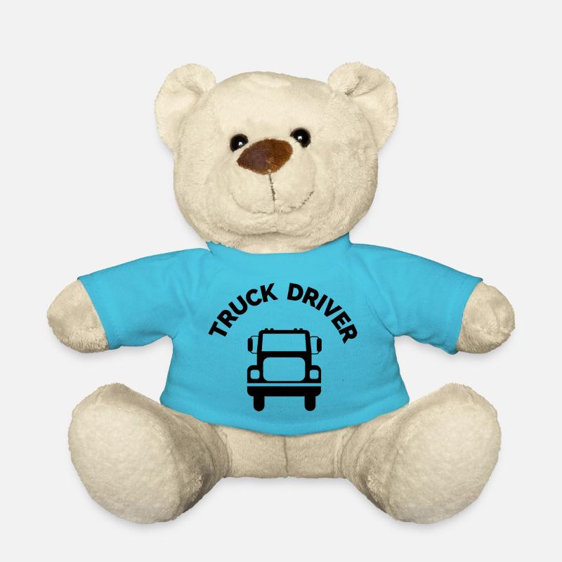 ALL FOR TRUCK DRIVER - Teddy Bear - atoll blue