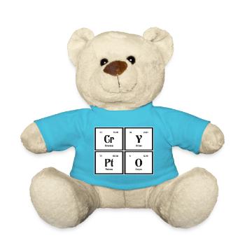 Krypto-| Periodensystem der Elemente - Teddy - Atollblau - Vorne