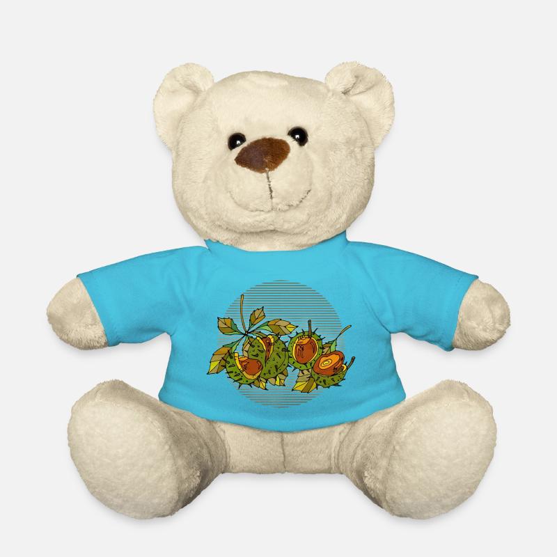 Chestnuts - Teddy Bear - atoll blue