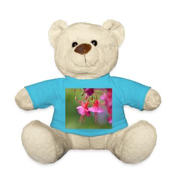 rosa blume - Teddy - Atollblau - Vorne