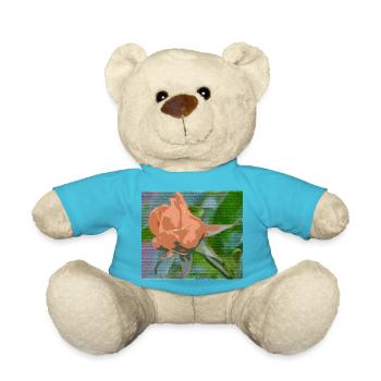 Orange liquide - Nounours - bleu outremer - Devant