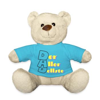 DAD - der aller dollste - Teddy - Atollblau - Vorne