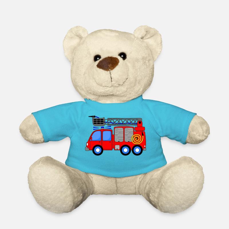 Feuerwehrfahrzeug Kinder - Teddy - Atollblau