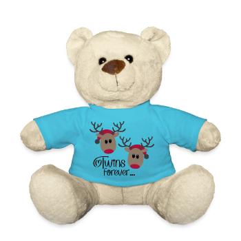Gemini forever - Teddy Bear - atoll blue - Front