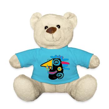 Synchronisation der unwirklichen Figur - Teddy - Atollblau - Vorne
