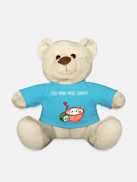 Kawaii Ramen You Maki Miso Happy - Teddy - Atollblau