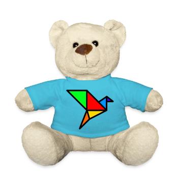 ORIGAMI KRAN - Teddy - Atollblau - Vorne