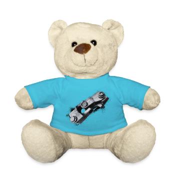 Universal joint: Powerful connection - Teddy Bear - atoll blue - Front