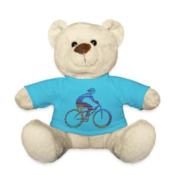 Radfahrer - Teddy - Atollblau - Vorne