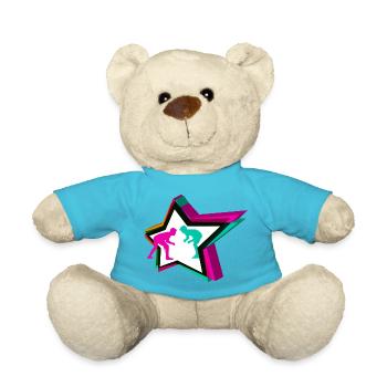 Wrestling Star - Teddy - Atollblau - Vorne