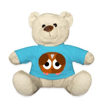 Cute guinea pig!! - Teddy Bear - atoll blue - Front