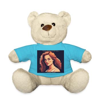 Digital art - Teddy Bear - atoll blue - Front