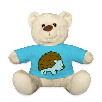 hérisson - Nounours - bleu outremer - Devant