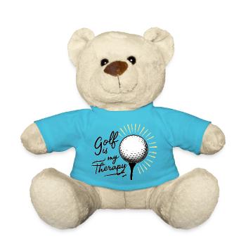 Golf is my therapy - Nounours - bleu outremer - Devant
