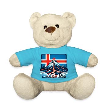 iceland Iceland 3 - Teddy Bear - atoll blue - Front