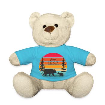 Papa Bear - Teddy - Atollblau - Vorne