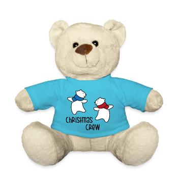 Christmas Crew - Teddy - Atollblau - Vorne