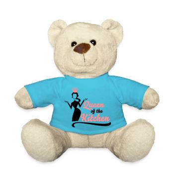 Cadeaux amusants pour les femmes qui aiment cuisiner - Nounours - bleu outremer - Devant