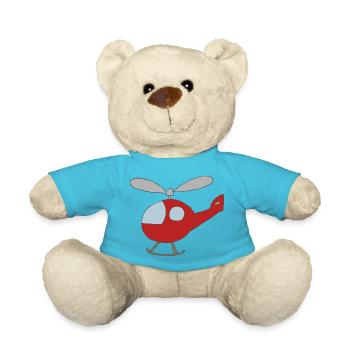 hubschrauber - Teddy - Atollblau - Vorne