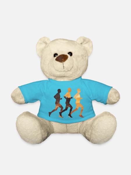 Cadeau parfait pour les athlètes d’endurance - Nounours - bleu outremer