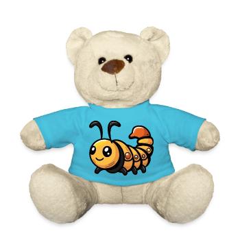 Wurm Comic - Teddy - Atollblau - Vorne