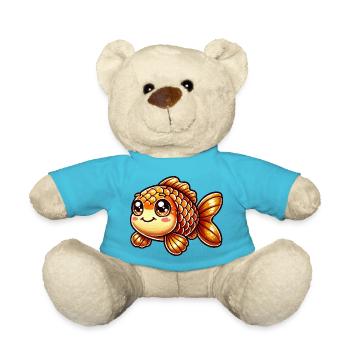 goldfisch comic - Teddy - Atollblau - Vorne