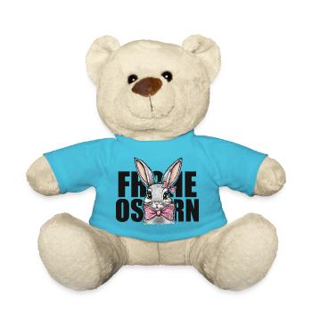 Easter Bunny - Happy Easter - Teddy Bear - atoll blue - Front