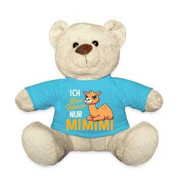 J'entends toujours seulement Mimimi Camel - Nounours - bleu outremer - Devant