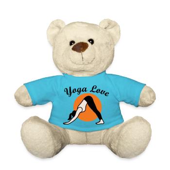 Yoga - Teddy Bear - atoll blue - Front