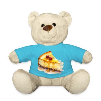 Käsekuchen Aquarell Traum - Teddy - Atollblau - Vorne