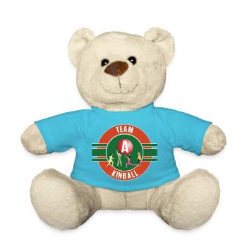 Kinball Team A Mannschaft Spielerin Spiel - Teddy - Atollblau - Vorne