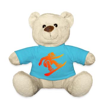 Les snowboardeurs adorent s’habiller pour les femmes - Nounours - bleu outremer - Devant