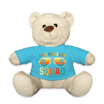 Spring Break Squad Girls Trip Beach Cruise 2026 - Teddy - Atollblau - Vorne