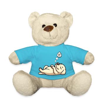 Labrador Labrador owner Labrador lover - Teddy Bear - atoll blue - Front