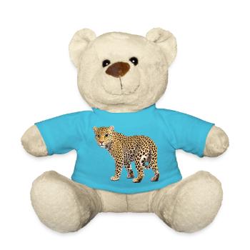 léopard - Nounours - bleu outremer - Devant