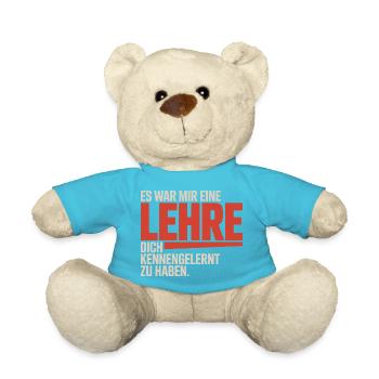 Lehre Dich Kennenzulernen Ex Freund Trennung Ex - Teddy - Atollblau - Vorne