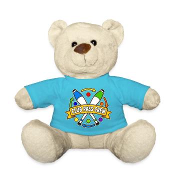 CLUB PASS CREW - Teddy Bear - atoll blue - Front