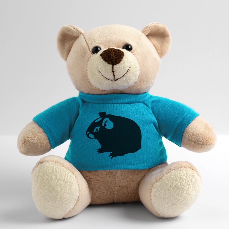 Les cochons d'Inde (2) monochrome Nounours
