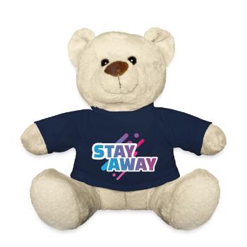 Stay away - bleib weg - Teddy - French Navy - Vorne