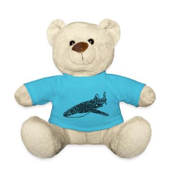 Walhai - Teddy - Atollblau - Vorne