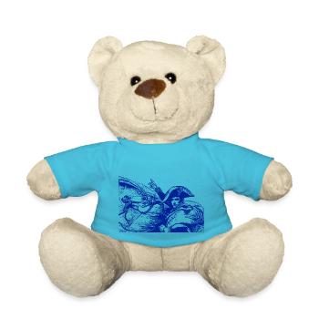 Napoleon Bonaparte - Teddy Bear - atoll blue - Front