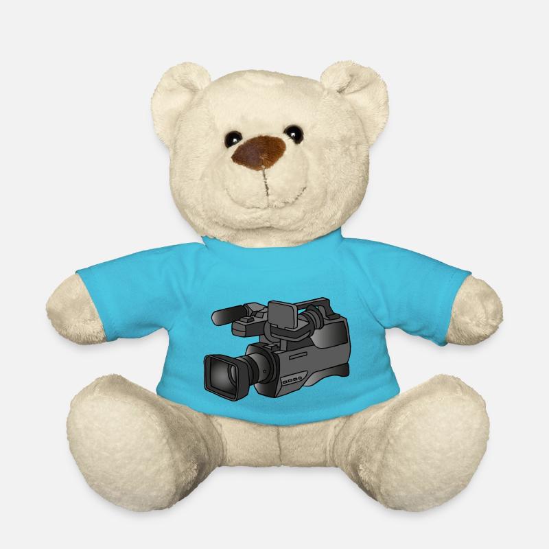 Caméra vidéo - Nounours - bleu outremer