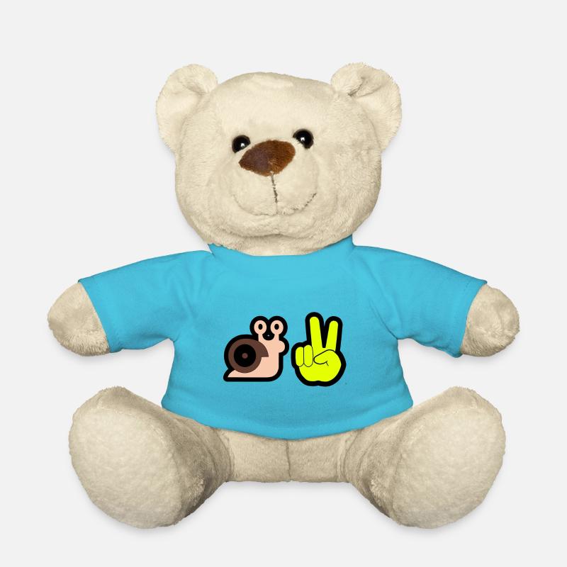 schneckengruss - Teddy - Atollblau
