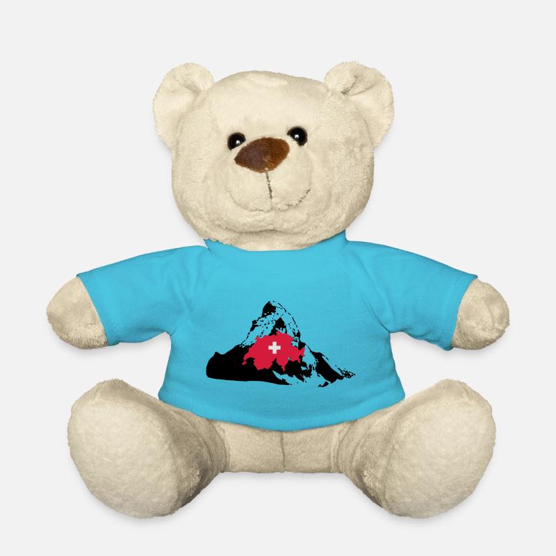 Schweiz / Matterhorn - Teddy - Atollblau