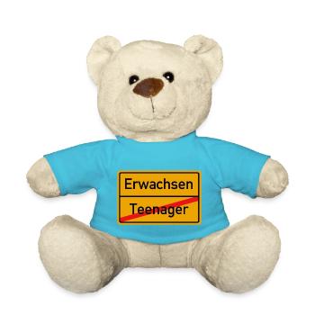 Teenager? Erwachsen! - Teddy - Atollblau - Vorne