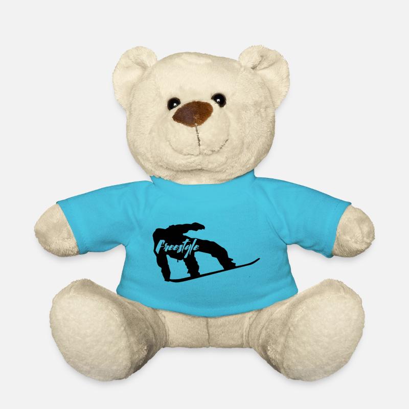 snowboard freestyle - Teddy Bear - atoll blue