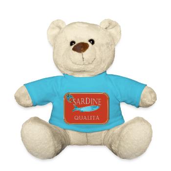 DOSE QUALITÄTS-SARDINEN - Teddy - Atollblau - Vorne