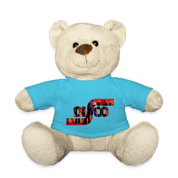Disco - Teddy Bear - atoll blue - Front